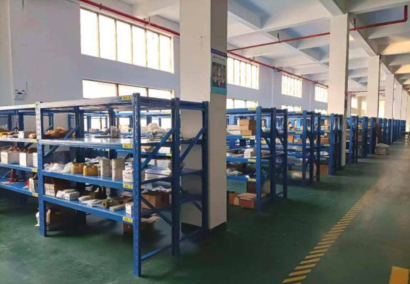 Spare parts warehouse