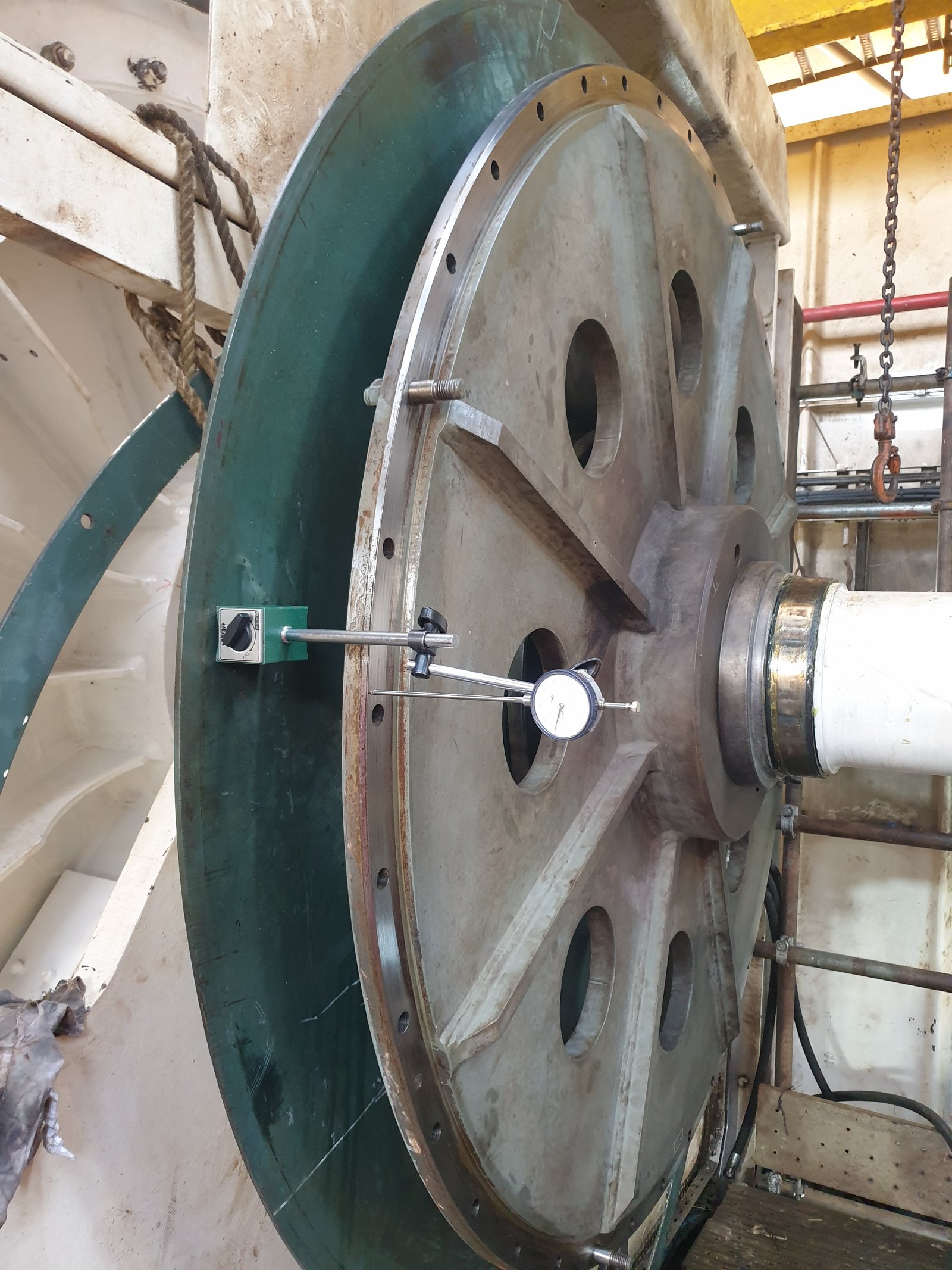 Bull gear installation & alignment