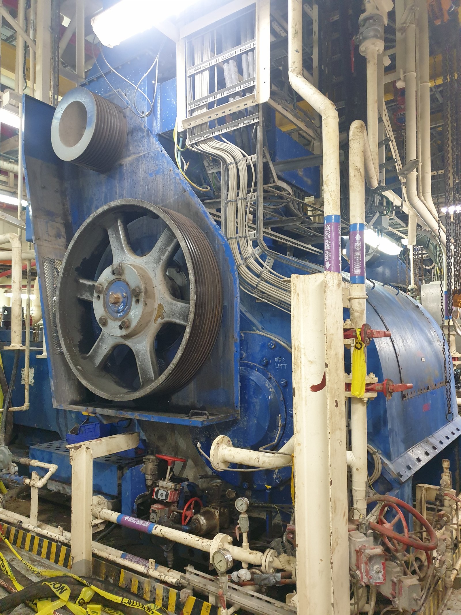 Mud pump inspection / project photograph 19